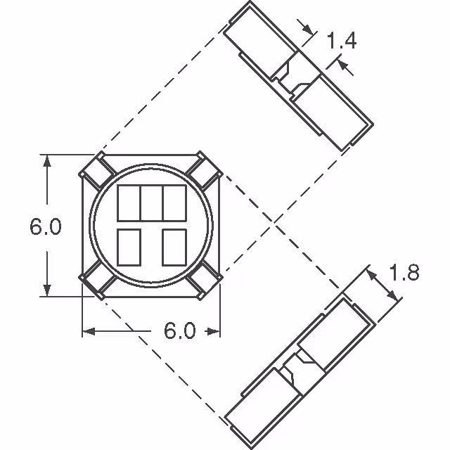 ELL-6PM820M Panasonic Electronic Components  Inductores fijos
